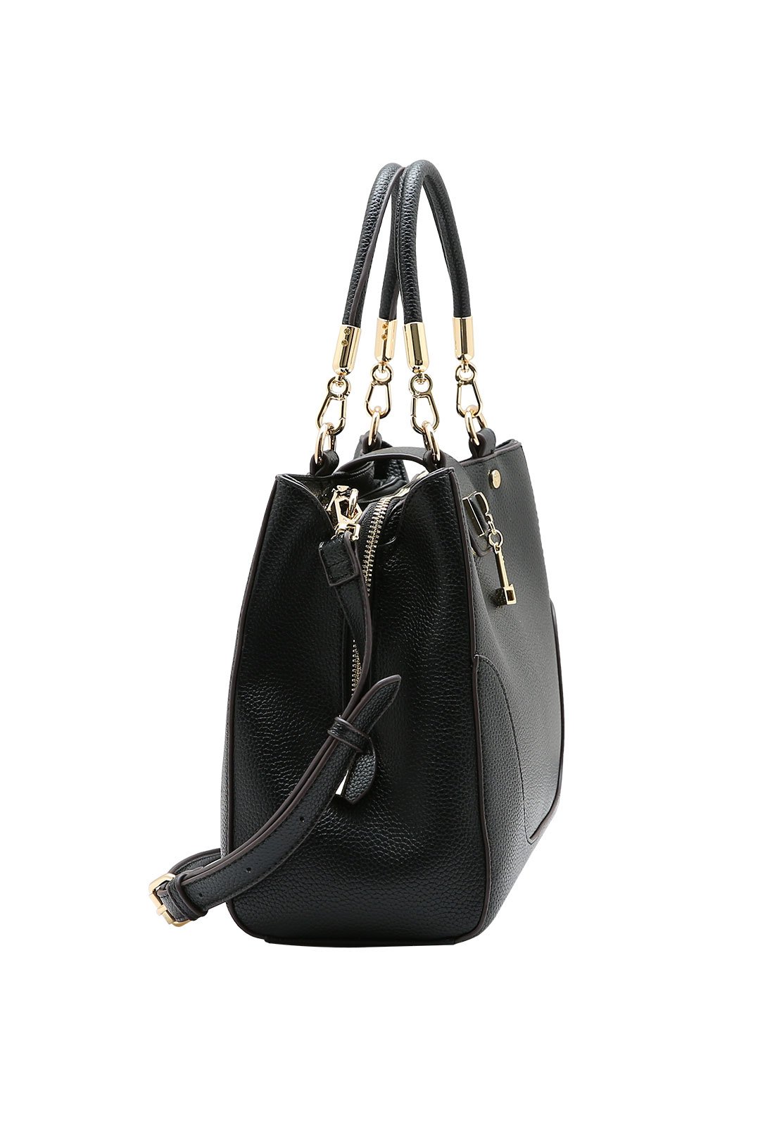 Bolsa Feminina Chenson  Versátil Atemporal Preto 2