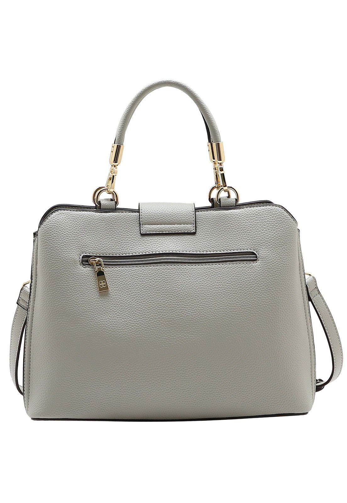 Bolsa Feminina Chenson  Versátil Atemporal Cinza 3
