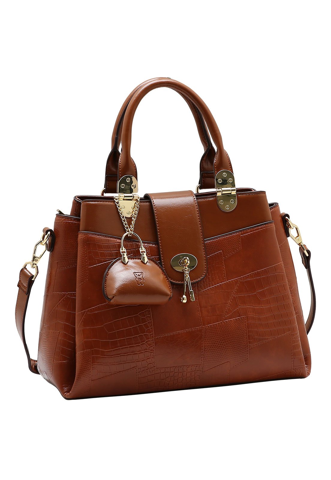 Bolsa Feminina Chenson New Croco