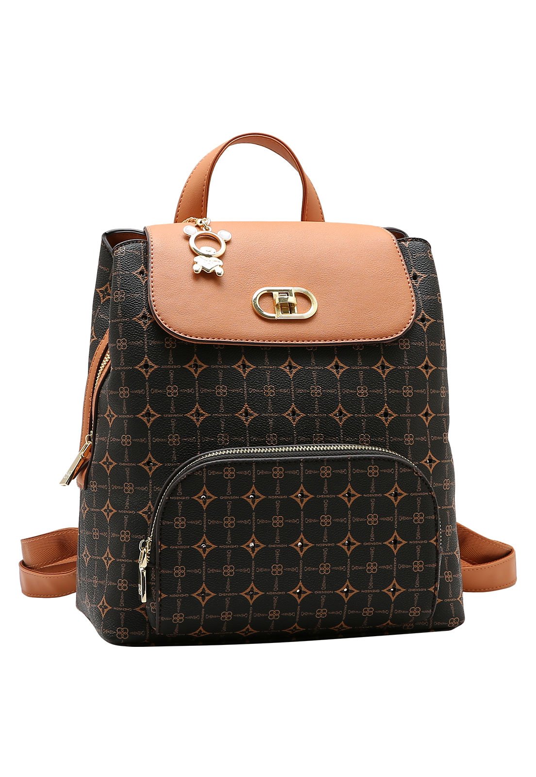 Mochila Feminina Chenson Monograma Delicado