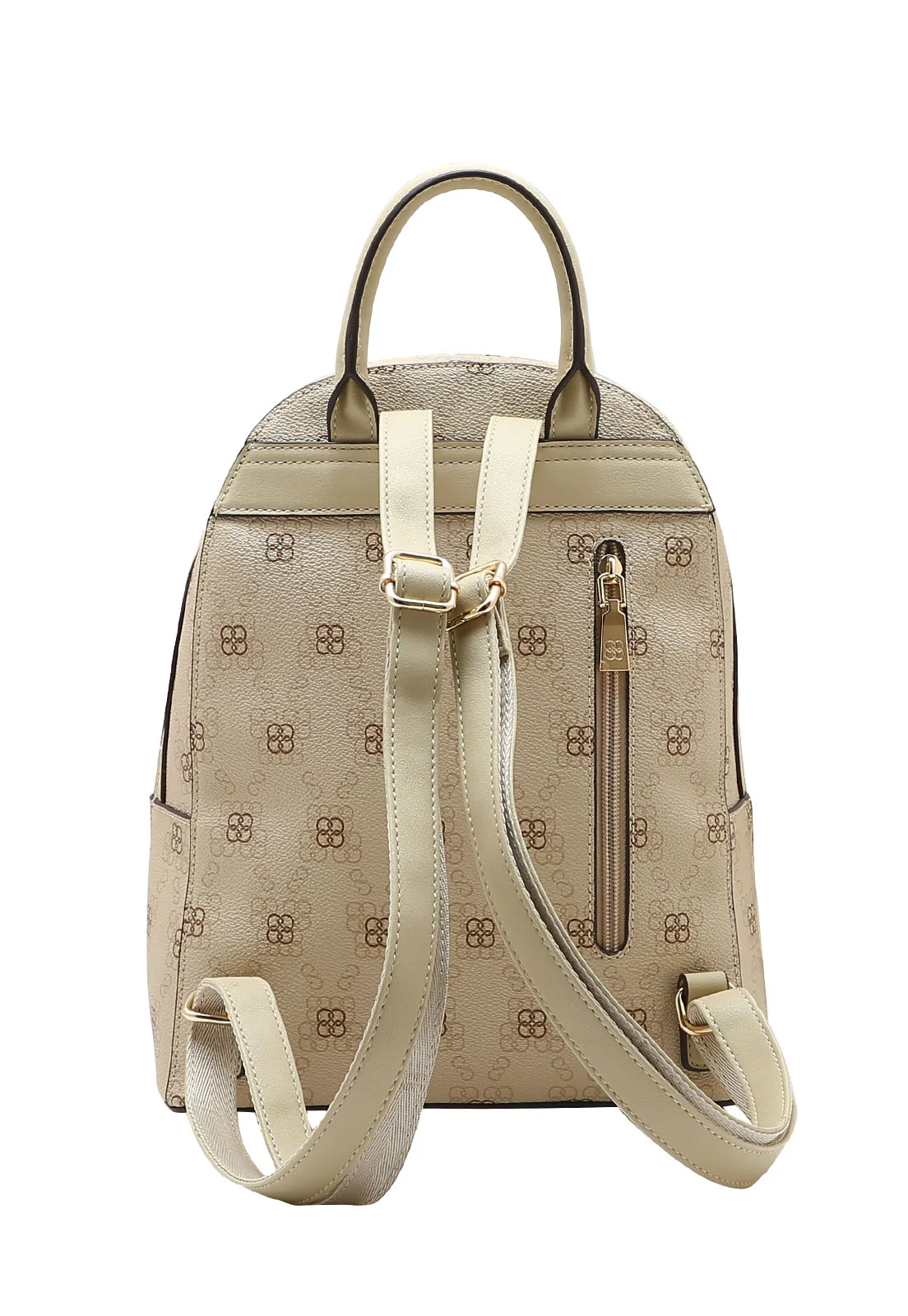 Mochila Feminina Chenson New Monograma Bege 3