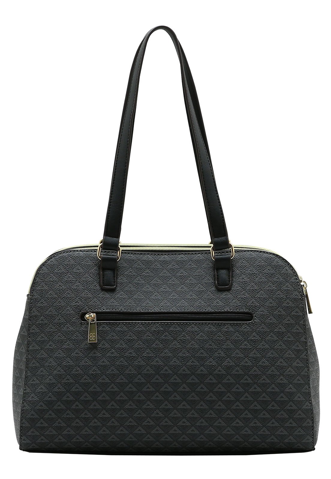 Bolsa Feminina Chenson Ombro New Elemento Gráfico Preto 3
