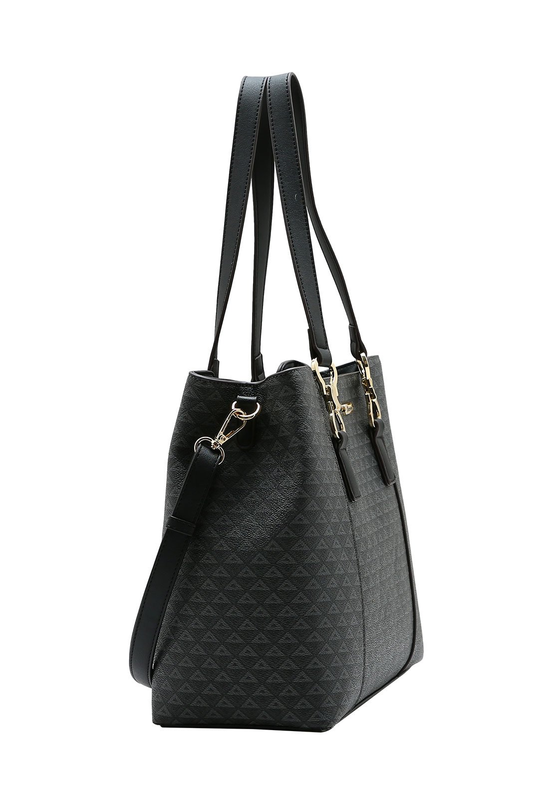 Bolsa Feminina Chenson Ombro New Elemento Gráfico Preto 2