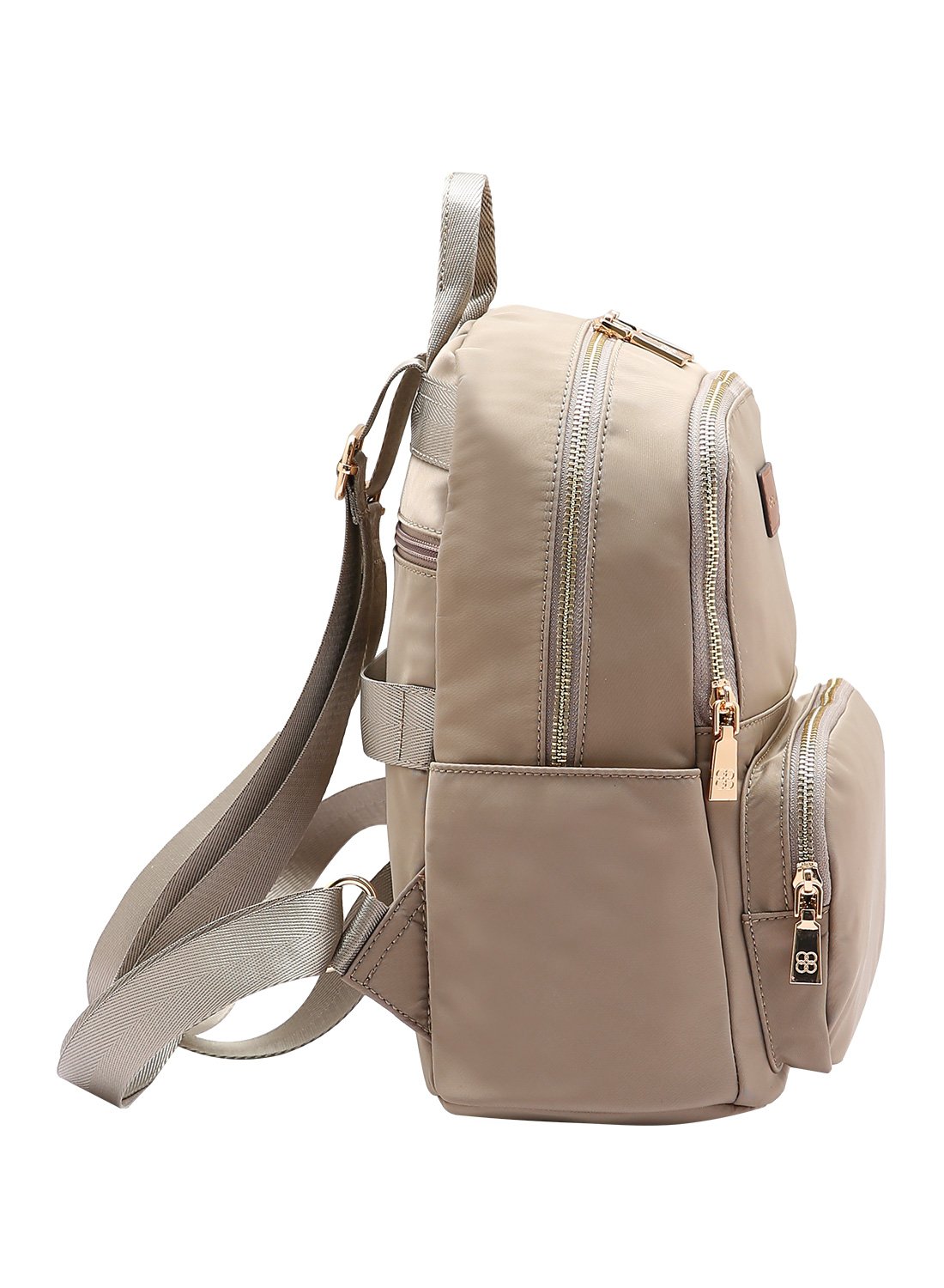 Mochila Feminina Chenson Twill Nylon Bege 2