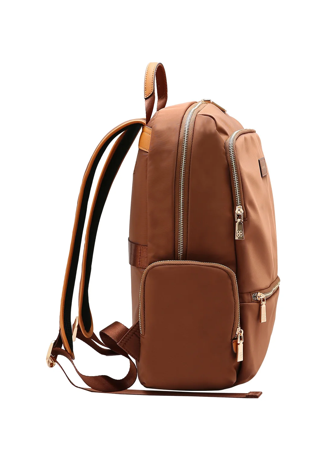 Mochila Feminina Chenson Notebook 15.6" Twill Nylon Marrom 2