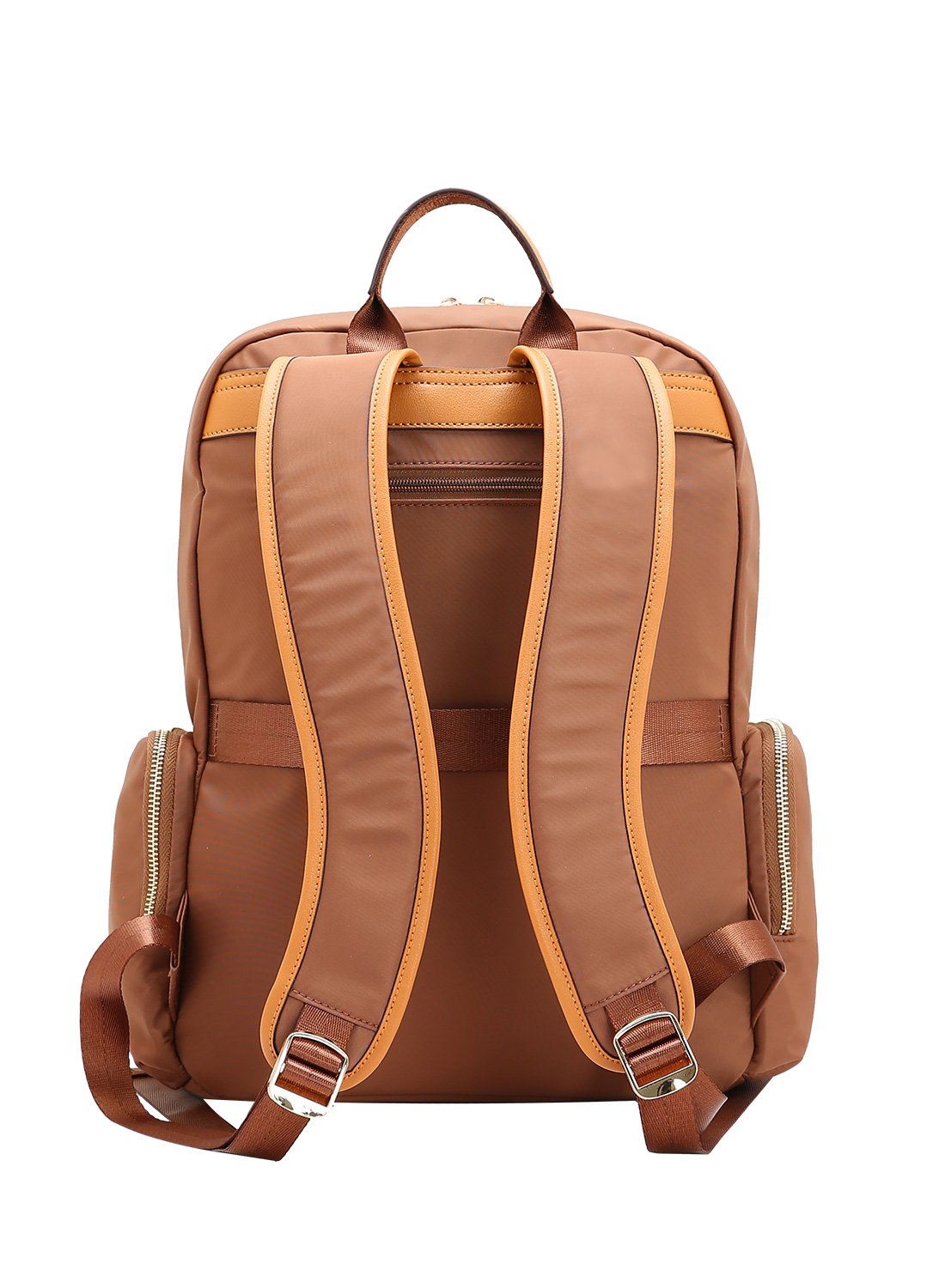 Mochila Feminina Chenson Notebook 15.6" Twill Nylon Marrom 3