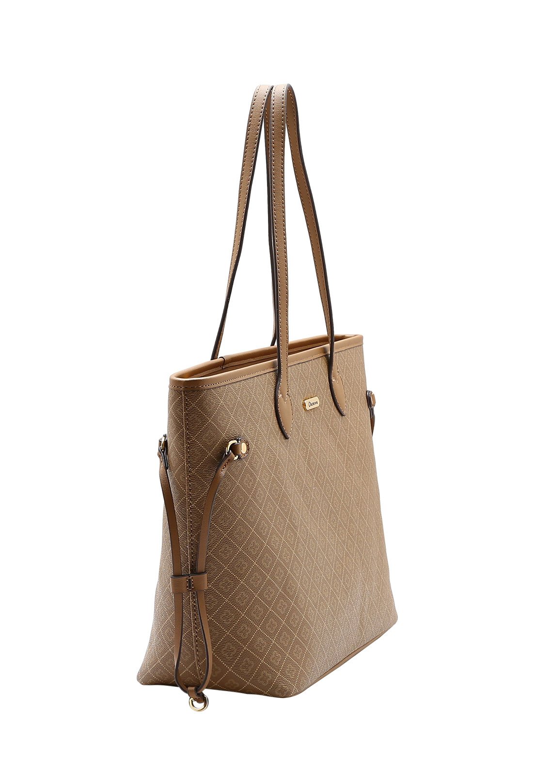 Bolsa Feminina Chenson Ombro Elemento Gráfico Marrom 2