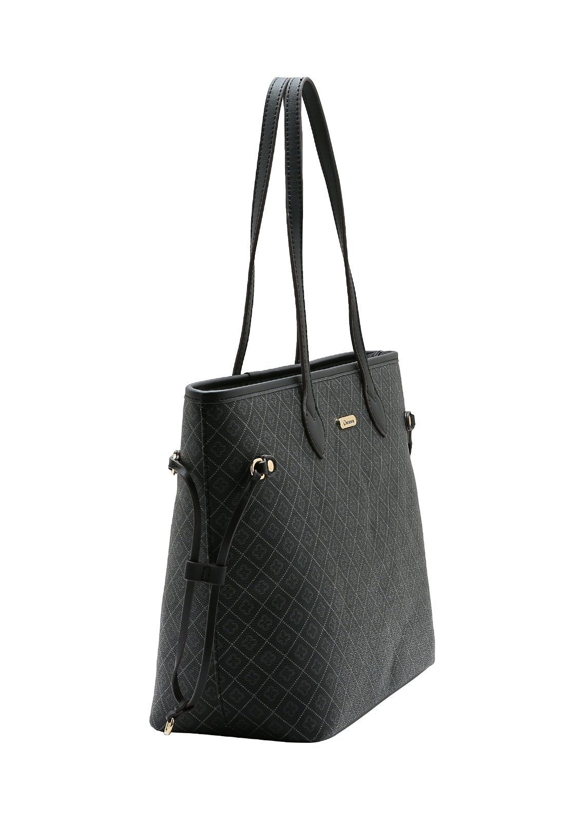 Bolsa Feminina Chenson Ombro Elemento Gráfico Preto 2