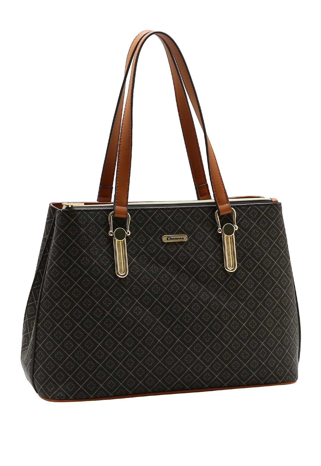 Bolsa Feminina Chenson Ombro Elemento Gráfico