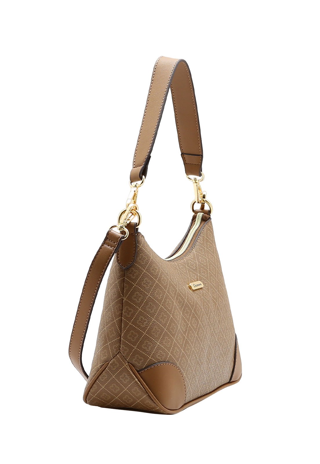 Bolsa Feminina Chenson Elemento Gráfico Bege 2