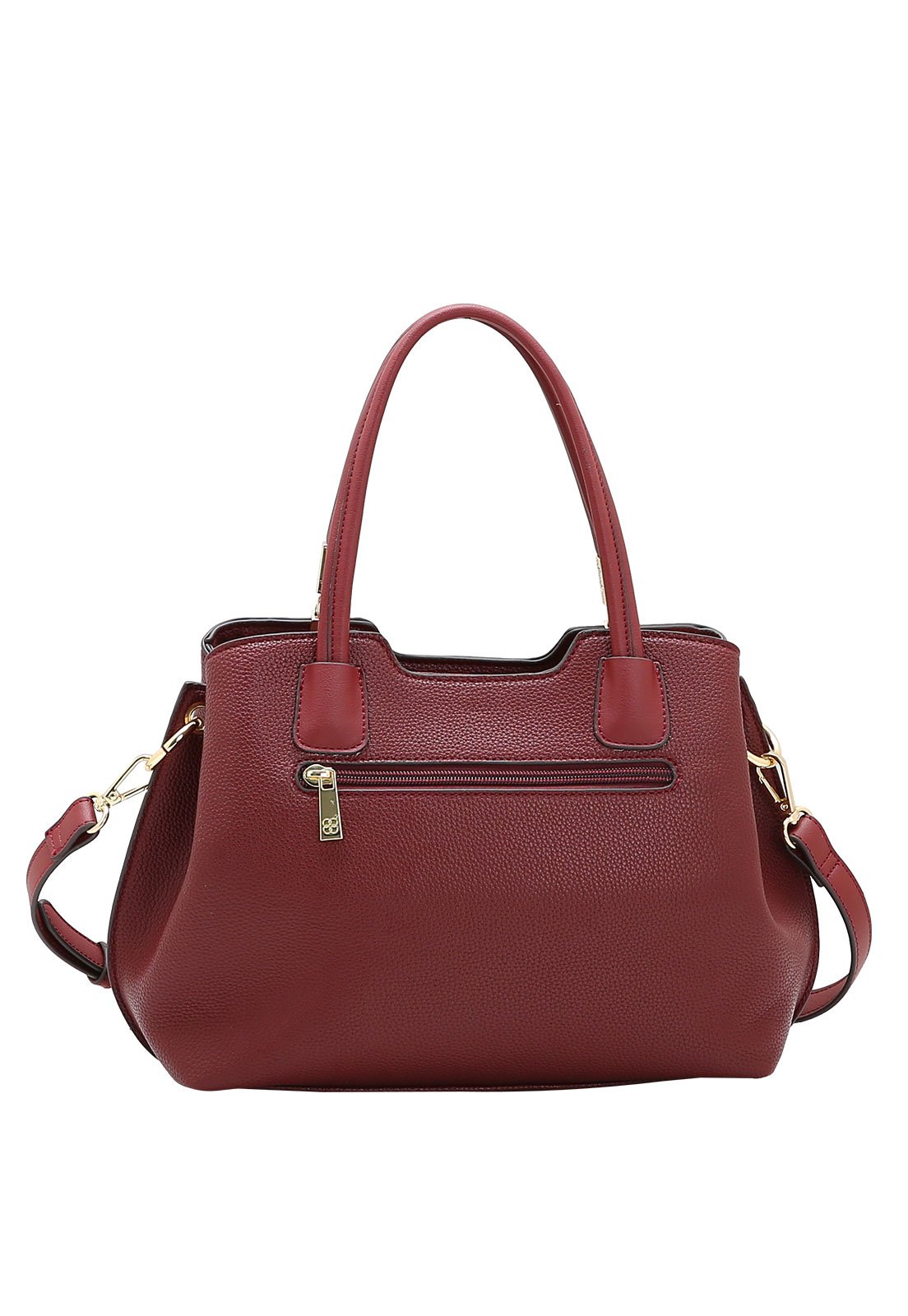 Bolsa Feminina Chenson Mão Contemporâneo Vinho 3