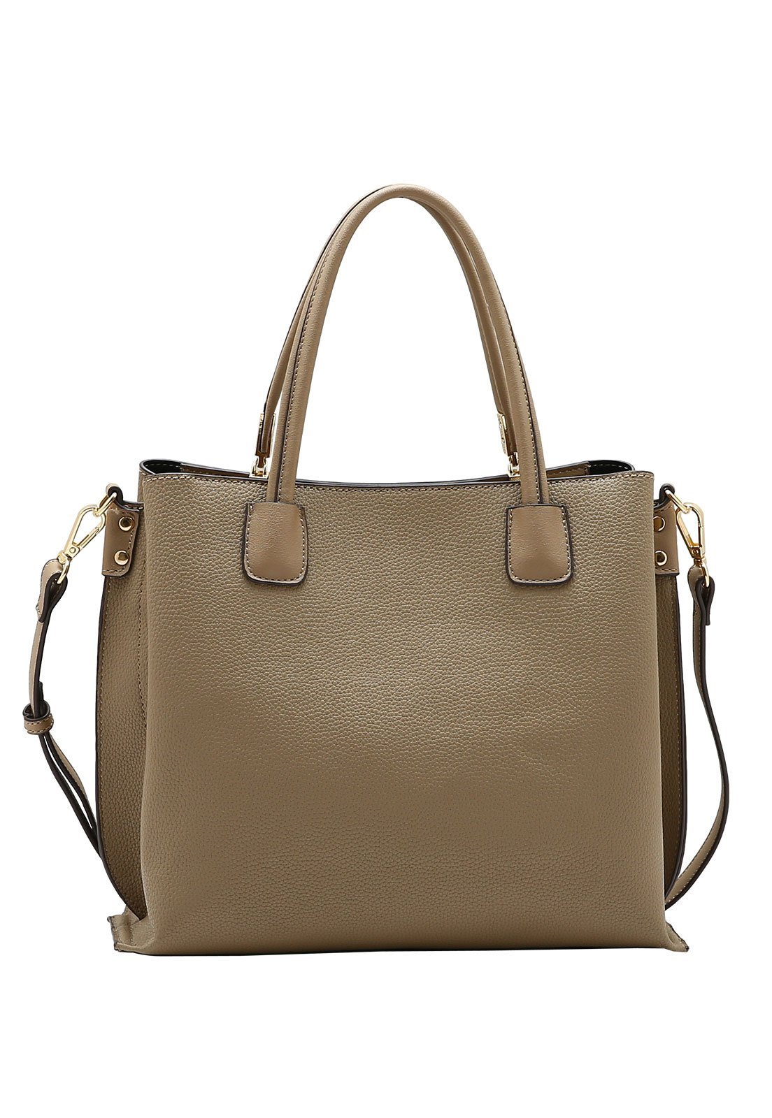 Bolsa Feminina Chenson Mão Contemporâneo Bege 3