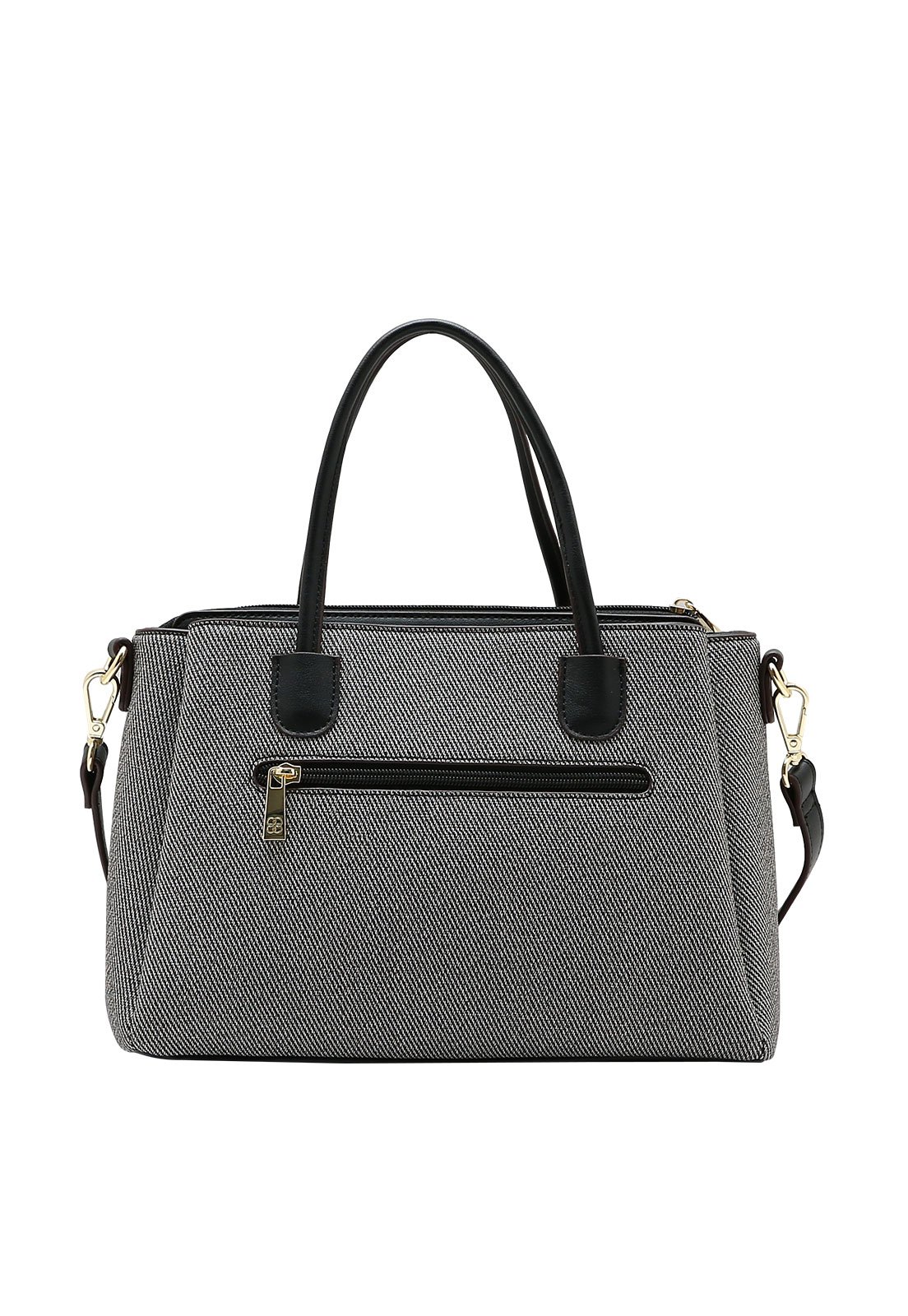 Bolsa Feminina Chenson Mão Clássico Chic Preto 3