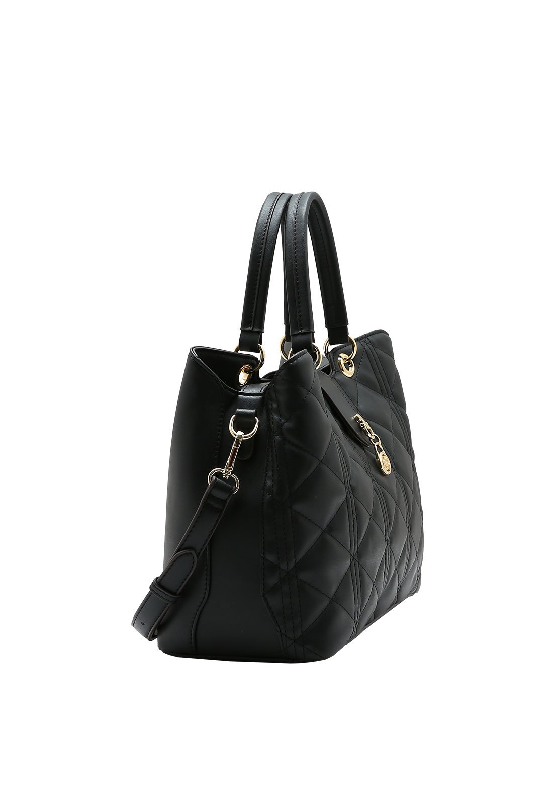 Bolsa Feminina Chenson Mão Matelassê Elegance Preto 2