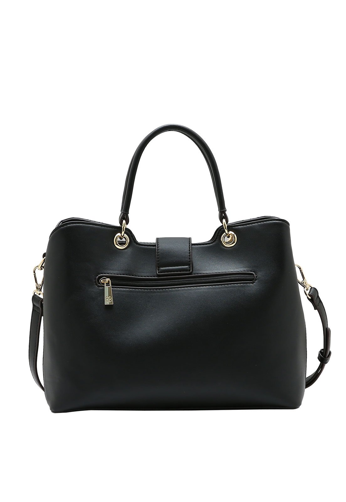 Bolsa Feminina Chenson Mão Matelassê Elegance Preto 3