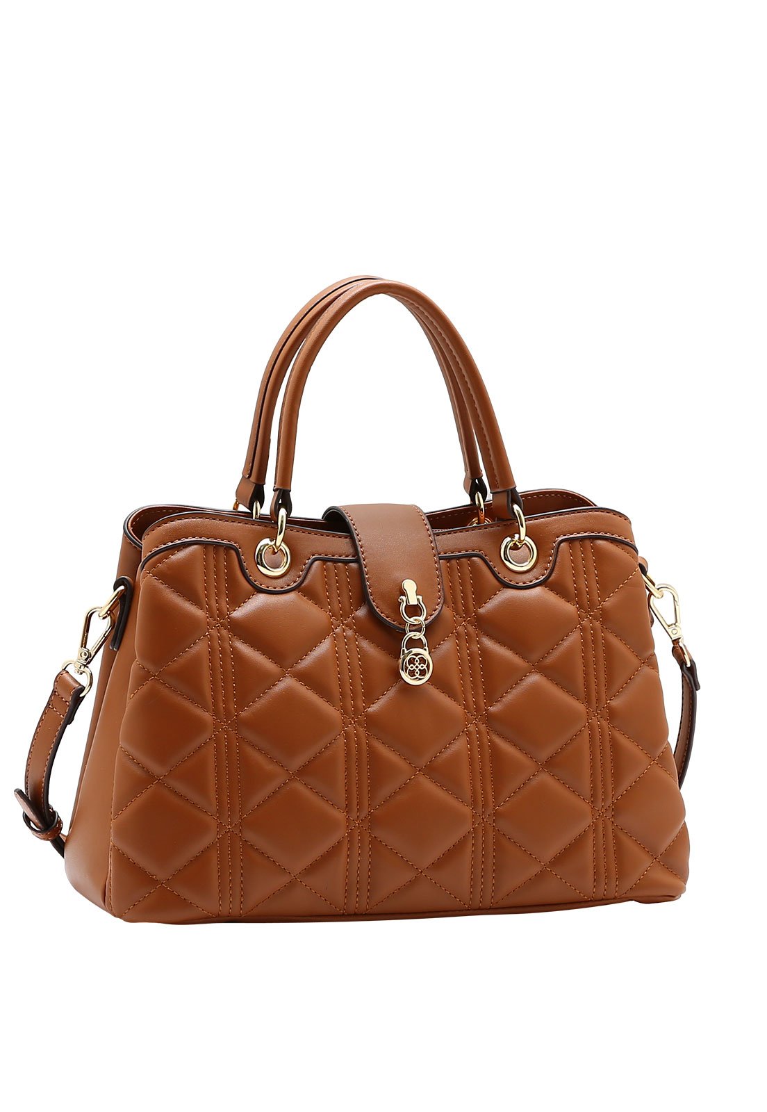 Bolsa Feminina Chenson Mão Matelassê Elegance