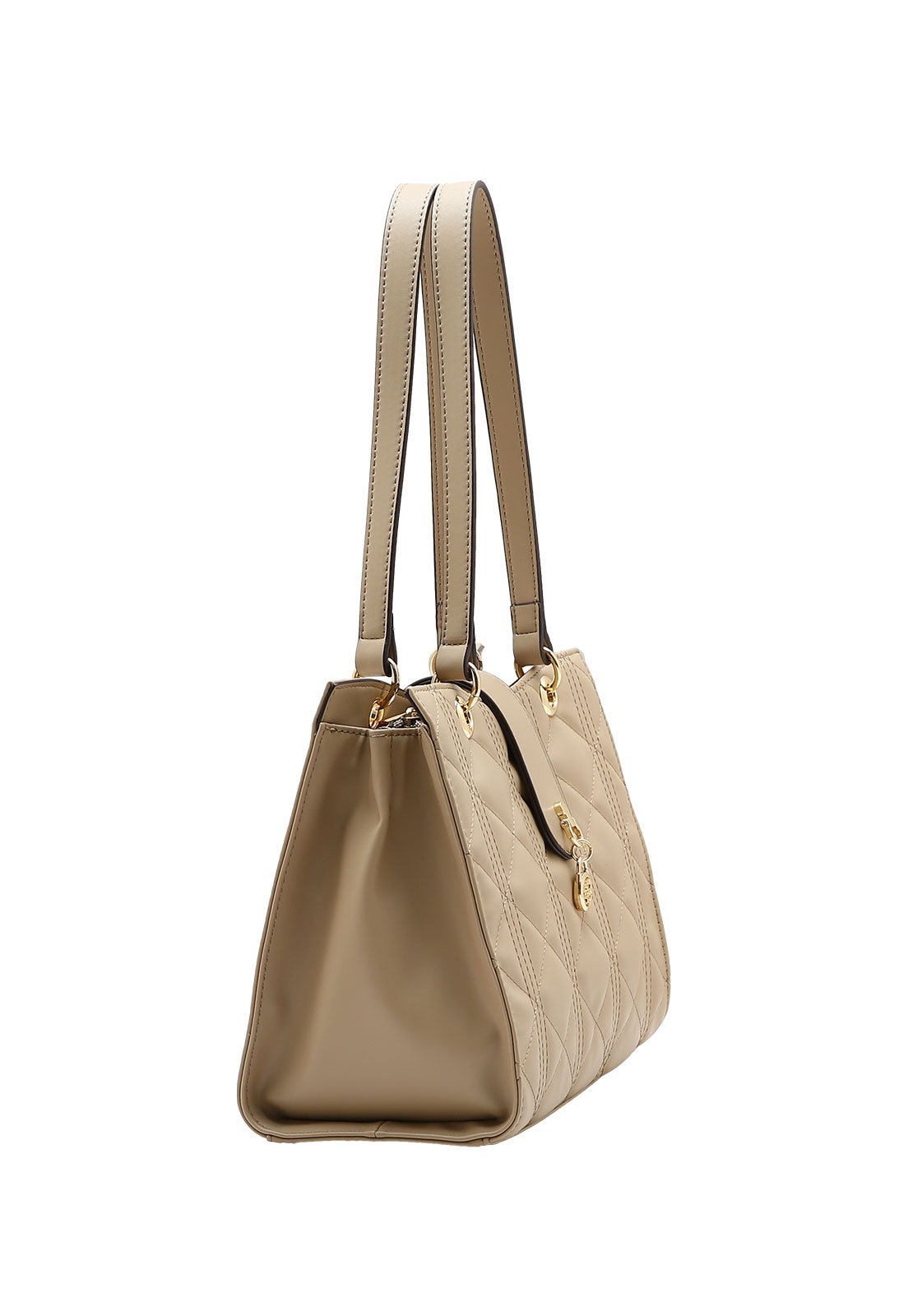 Bolsa Feminina Chenson Ombro Matelassê Elegance Bege 2