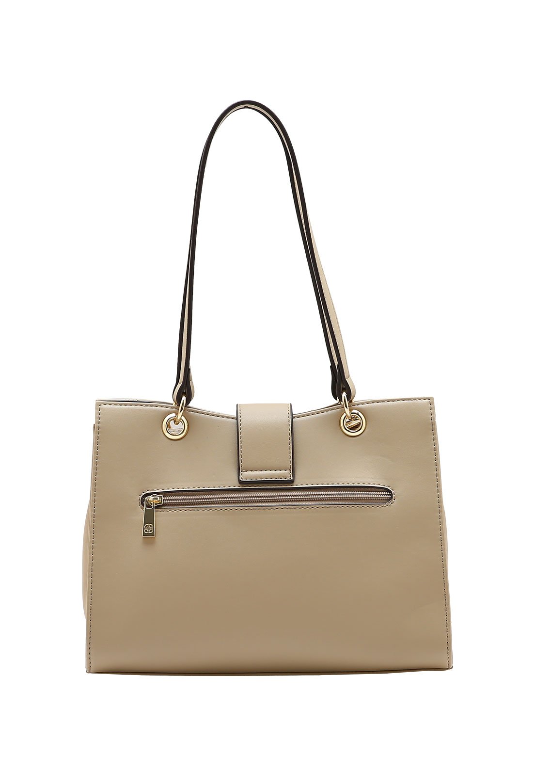 Bolsa Feminina Chenson Ombro Matelassê Elegance Bege 3