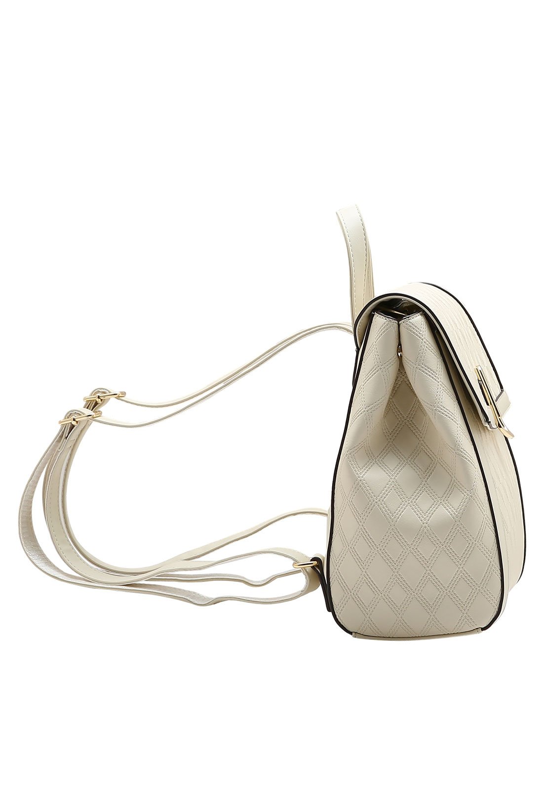 Mochila Feminina Chenson Texturizado Branco 2