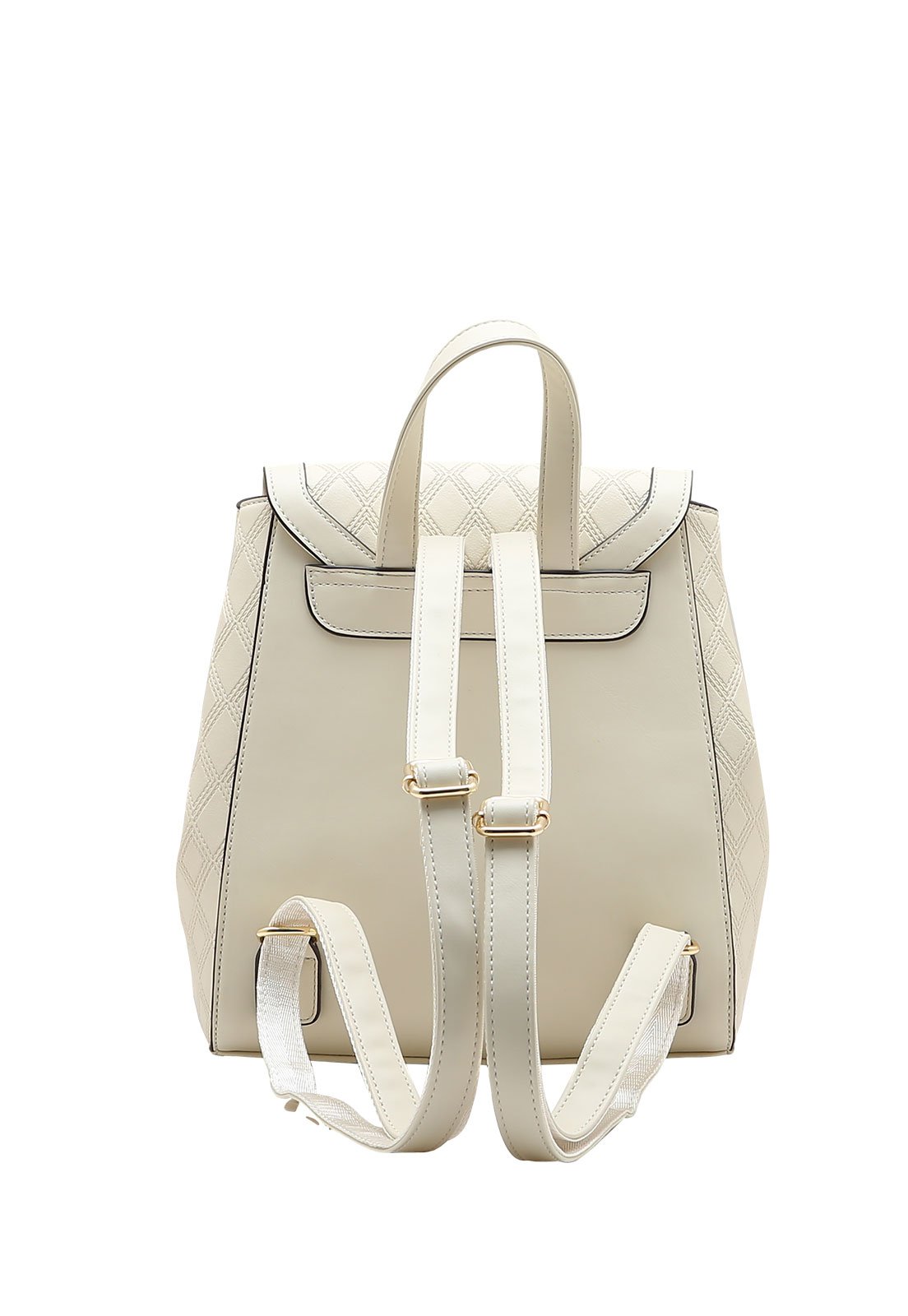Mochila Feminina Chenson Texturizado Branco 3