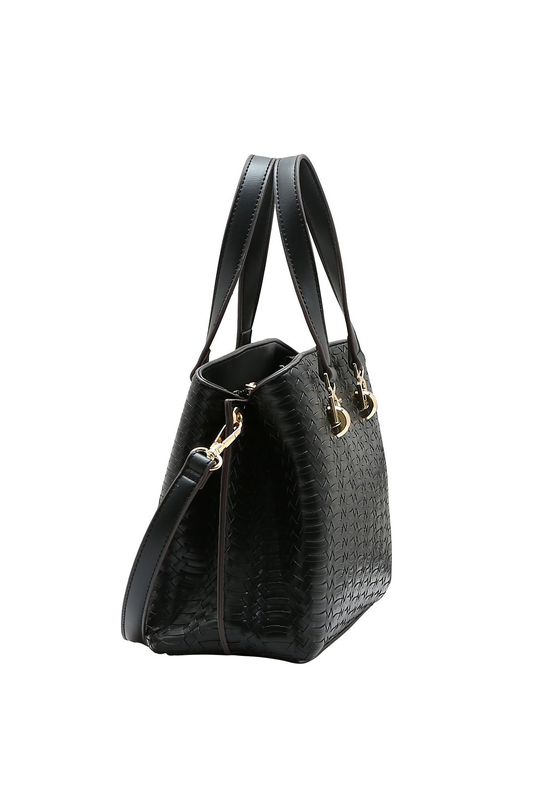 Bolsa Feminina Chenson Mão Tressê Western Preto 2
