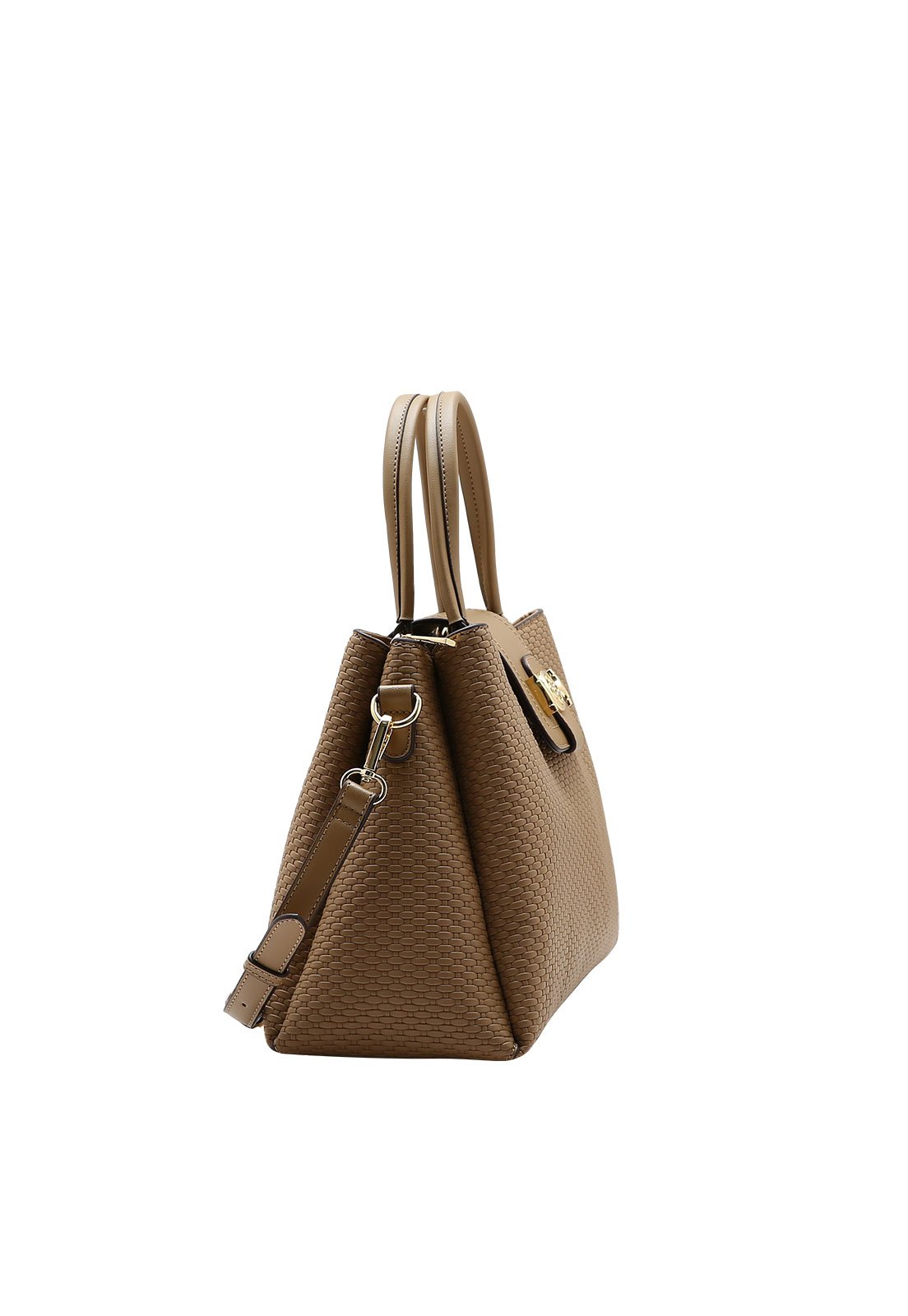 Bolsa Feminina Chenson Mão Mini Texturas Marrom 2