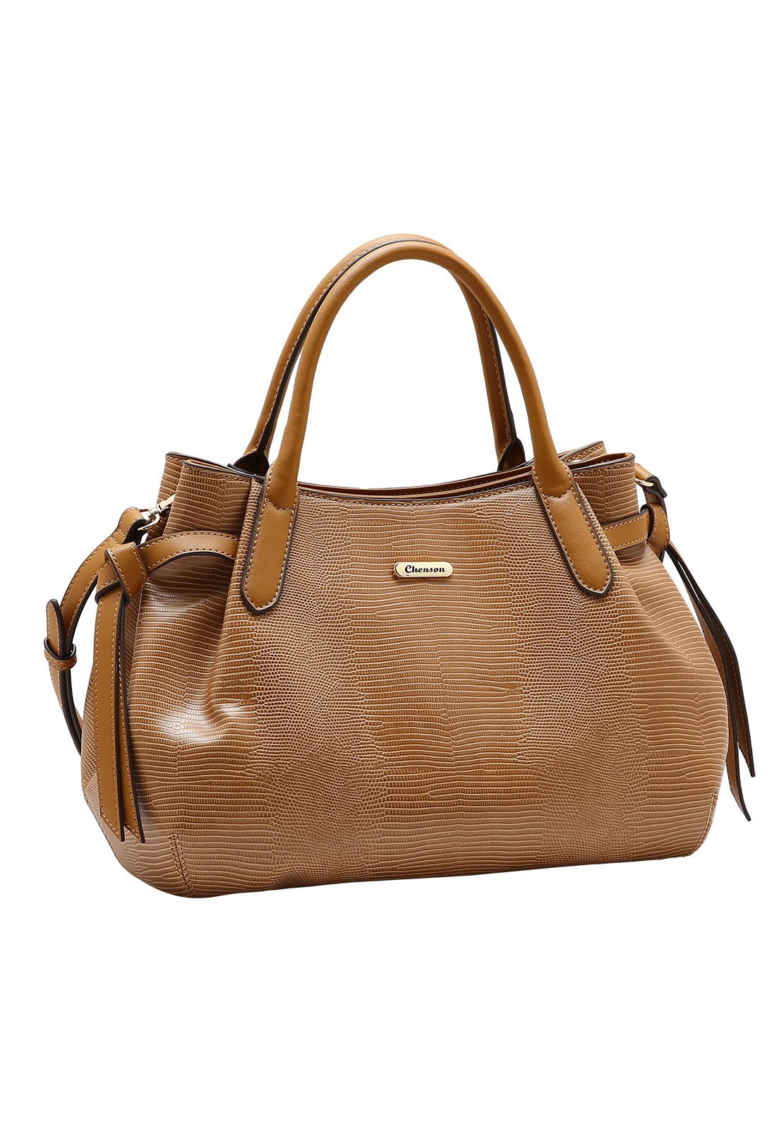 Bolsa Feminina Chenson Mão Lagarto Delicado