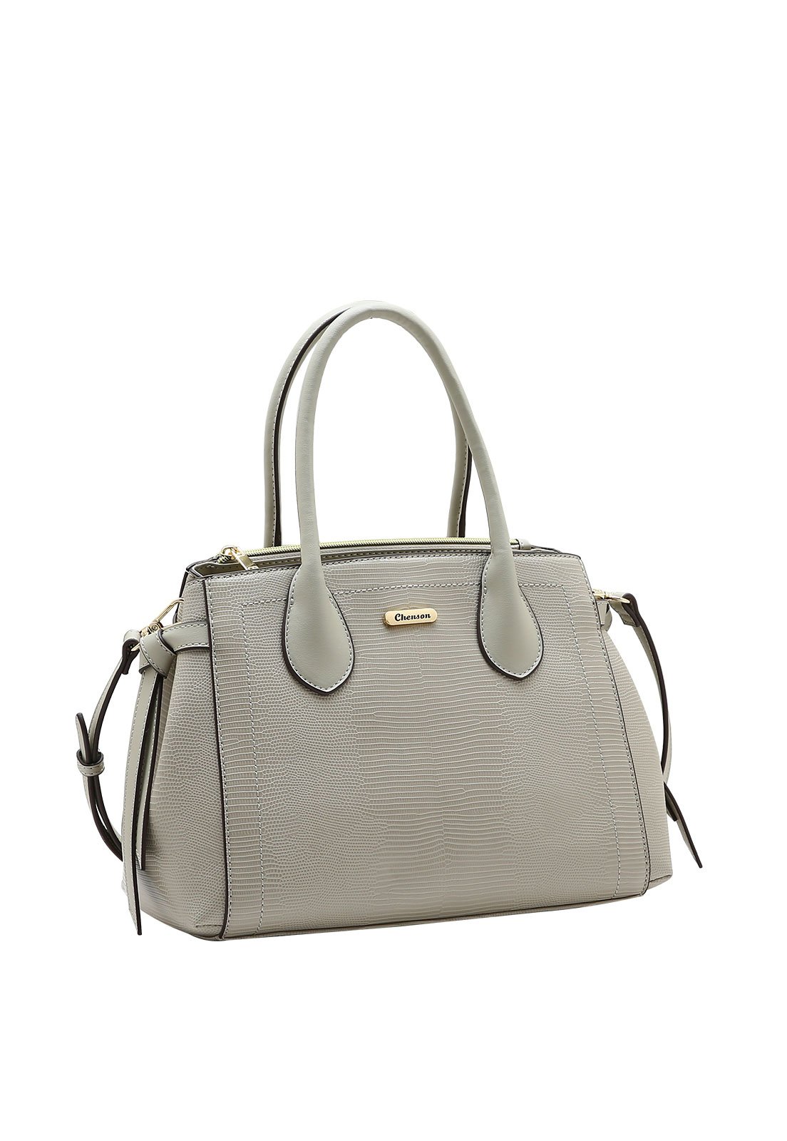 Bolsa Feminina Chenson Mão Lagarto Delicado