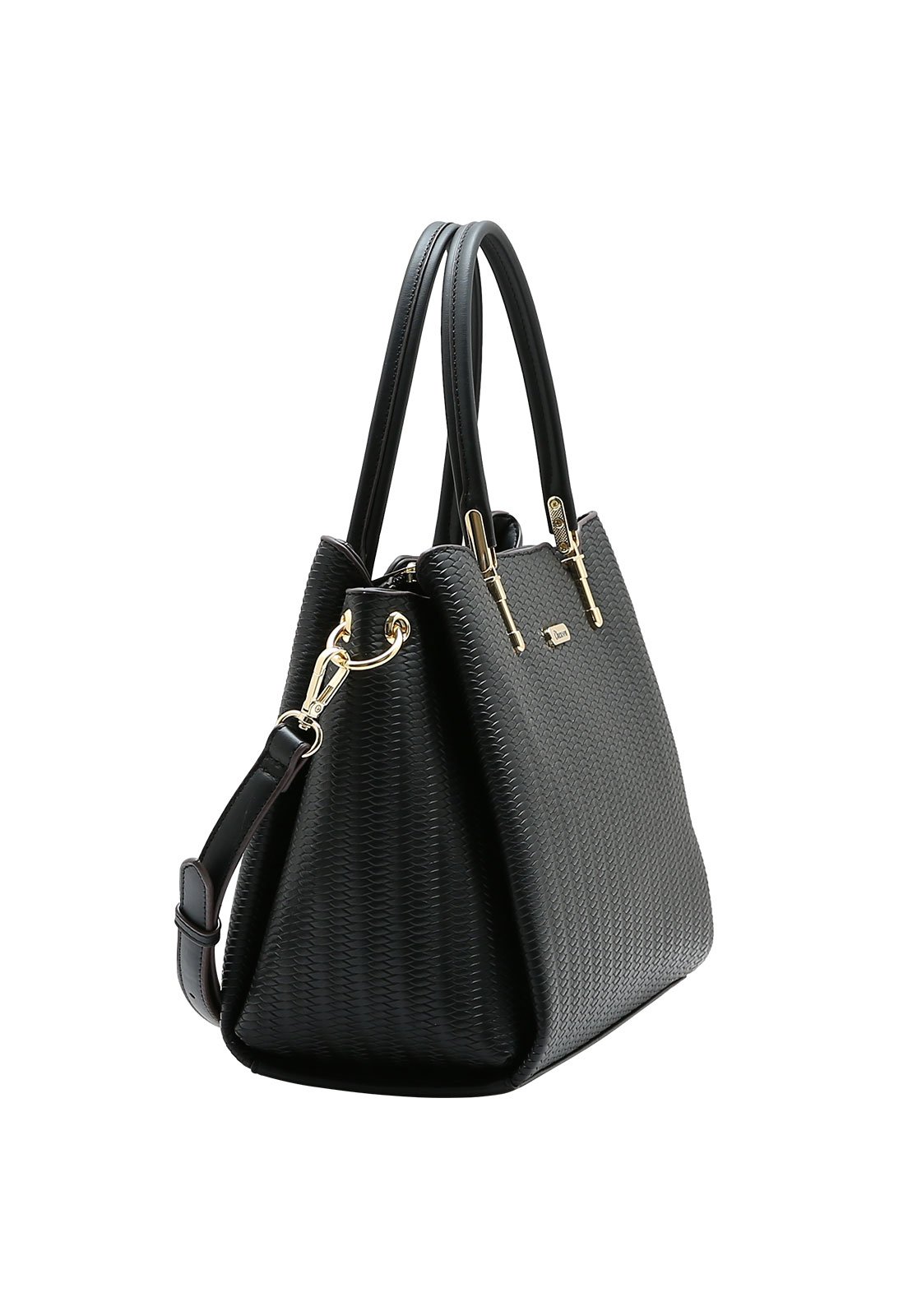 Bolsa Feminina Chenson Mão Ferragem Delicada Preto 2