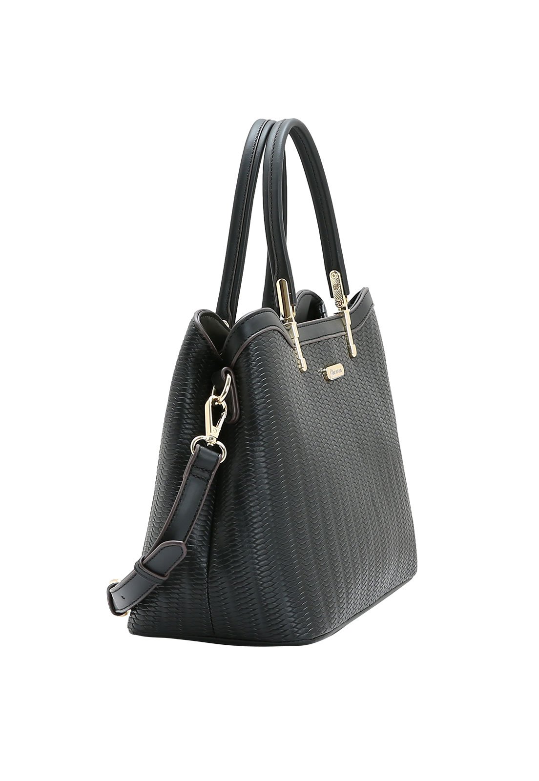Bolsa Feminina Chenson Mão Ferragem Delicada Preto 2