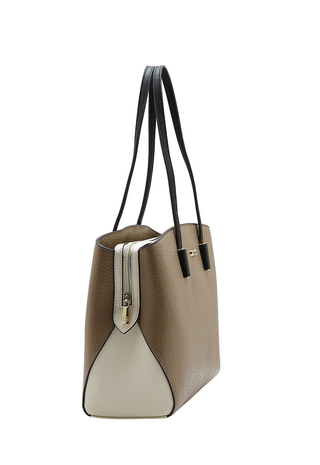 Bolsa Feminina Chenson Contrastes Bege 2