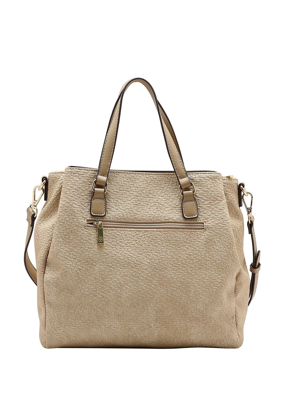 Bolsa Feminina Chenson Mão Classic Bege 3