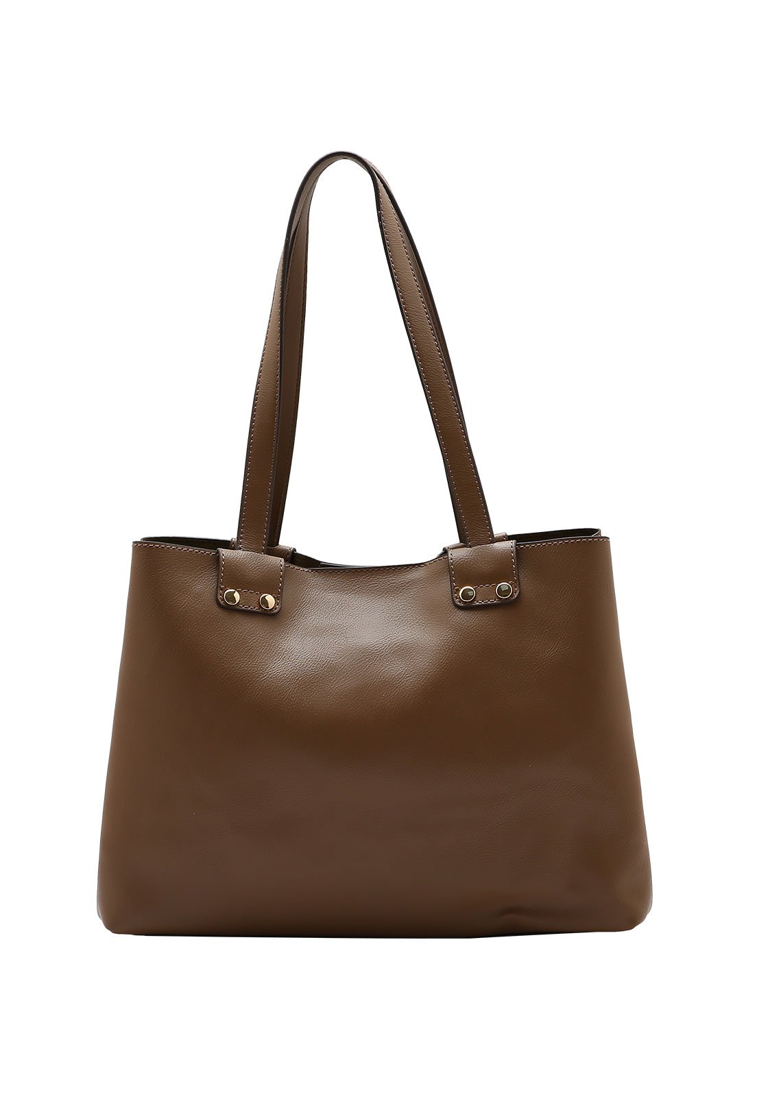 Bolsa Feminina Chenson Detalhe Rebites Marrom 3