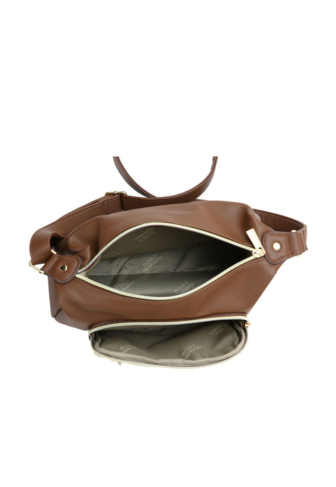 Bolsa Feminina Chenson transversal Marrom 4