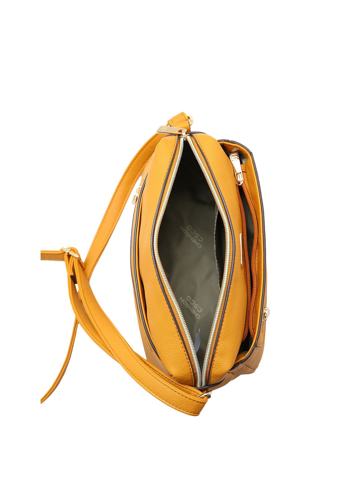 Bolsa Feminina Chenson transversal Amarelo 4