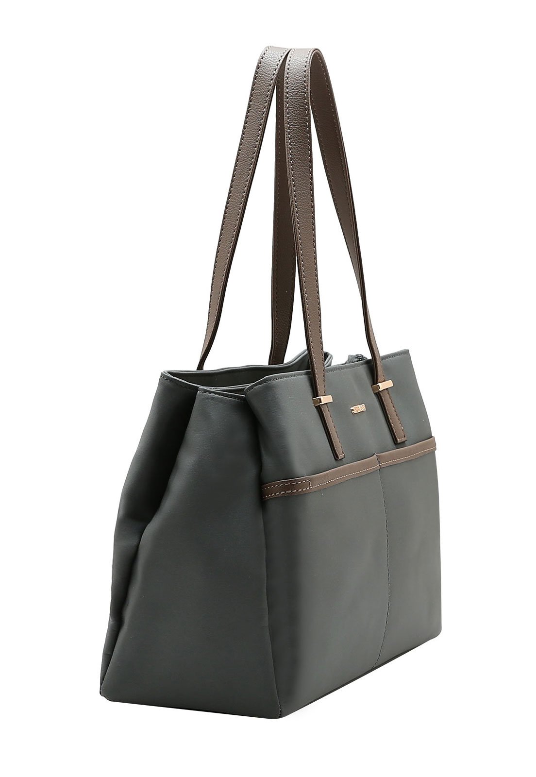 Bolsa Feminina Chenson Microfiber 3184600 Chumbo 2