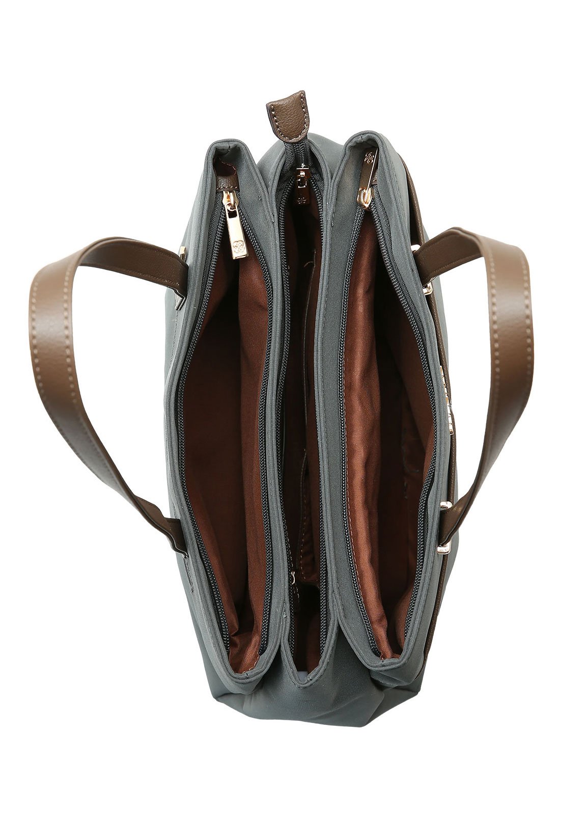Bolsa Feminina Chenson Microfiber 3184600 Chumbo 4