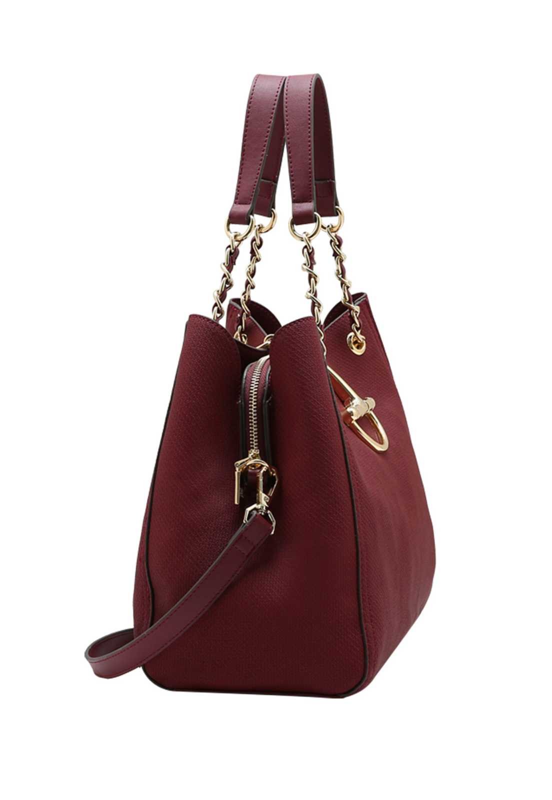 Bolsa Feminina Chenson Mão Contemporâneo Vinho 2