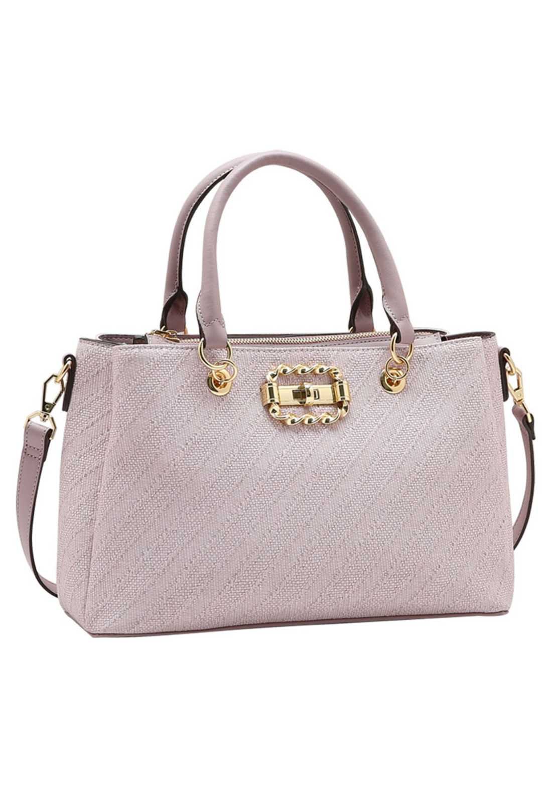 Bolsa Feminina Chenson Mão Deluxe Rosa 1