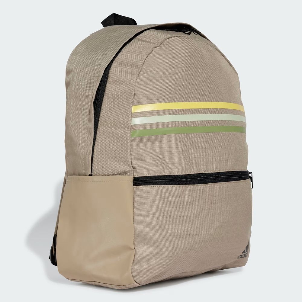 Mochila Classic Adidas Horizontal Tres Listras Marrom 2