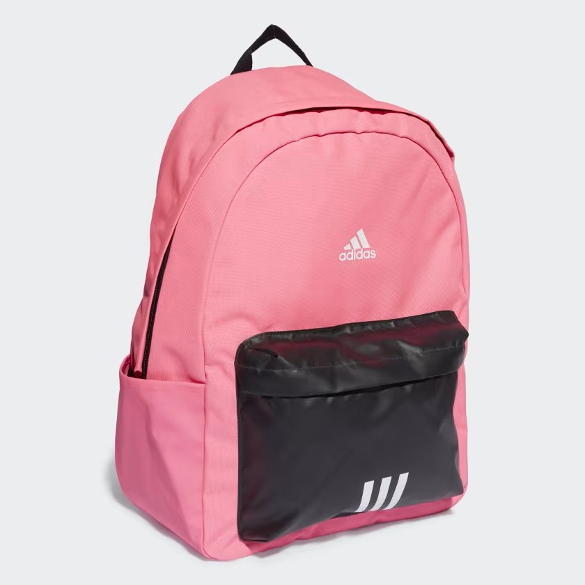 MOCHILA ADIDAS CLASSIC BADGE OF SPORT 3-STRIPES Rosa/Preto 2