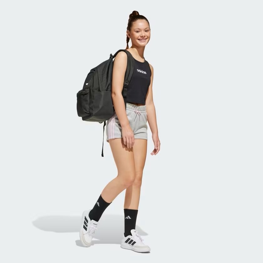 Mochila Classic 3 Bar Logo Preta Preto 4