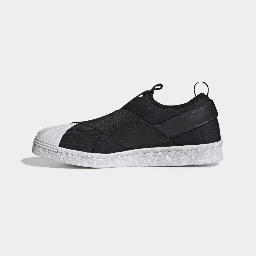 Tenis adidas Slip-On Preto/Branco 3