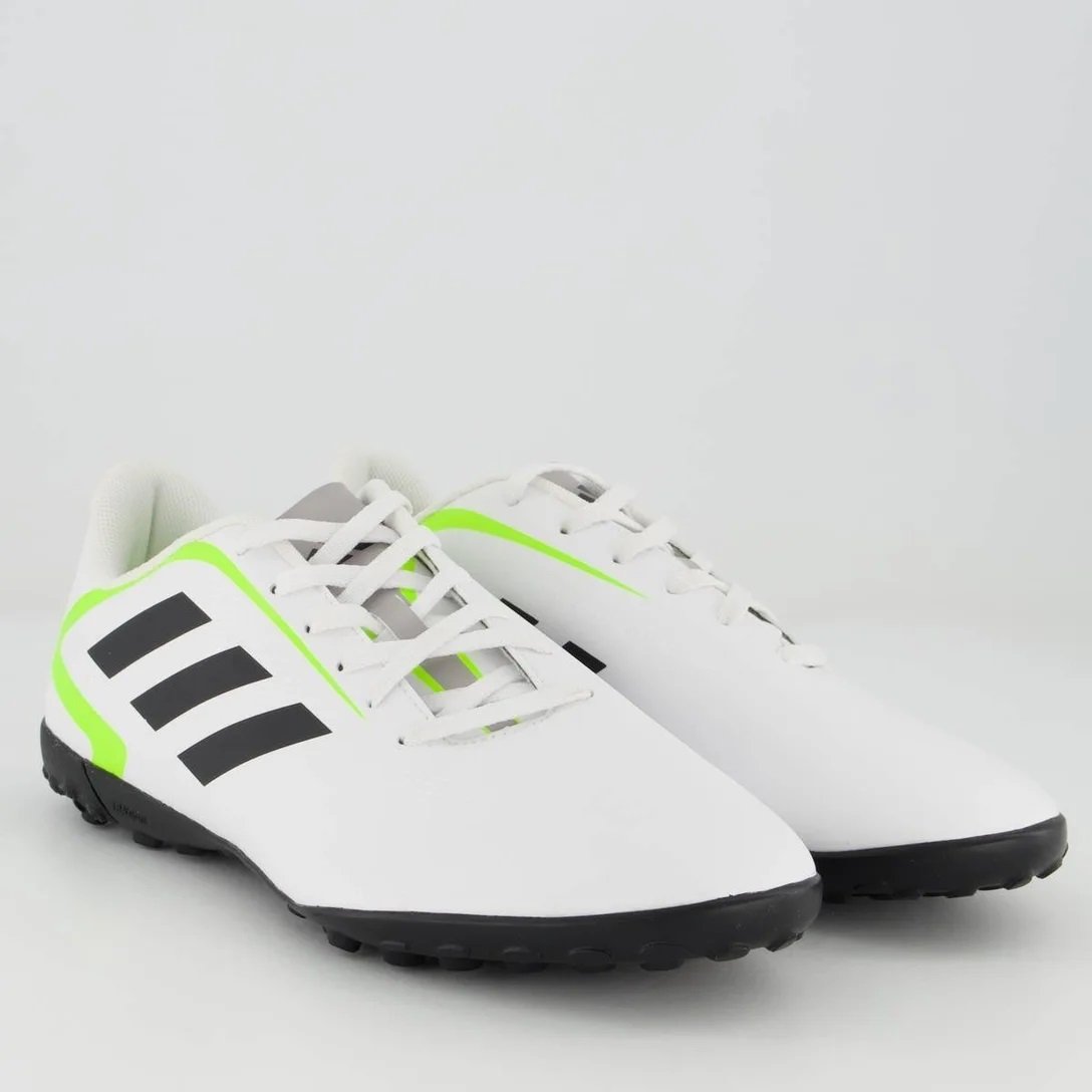 Chuteira Adidas Artilheira VI TF Society Branca Branco 2