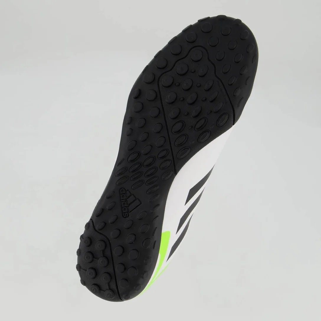 Chuteira Adidas Artilheira VI TF Society Branca Branco 5