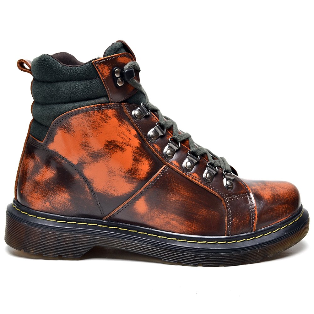 Bota Masculina Rock Style Couro Legítimo Ranclafe