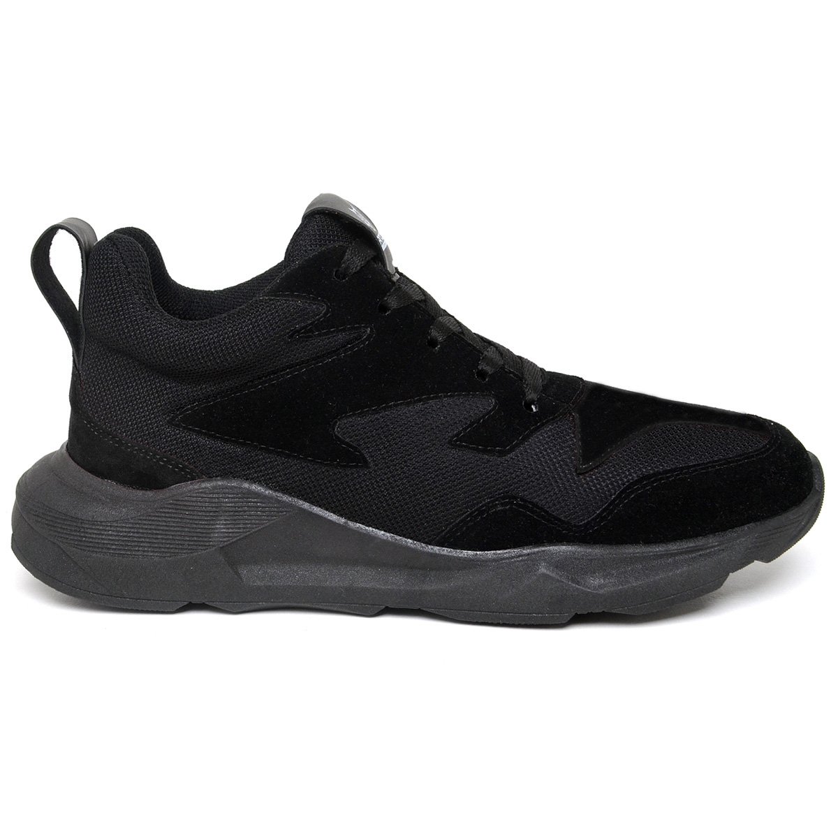 Tênis Chuky Linha Eco 02  Nylon Espumado Ranclafe Preto 1