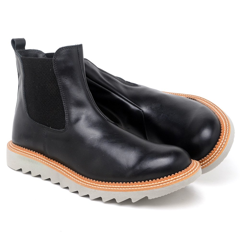 Bota Chelsea Couro Lactego Ranclafe Preto 2