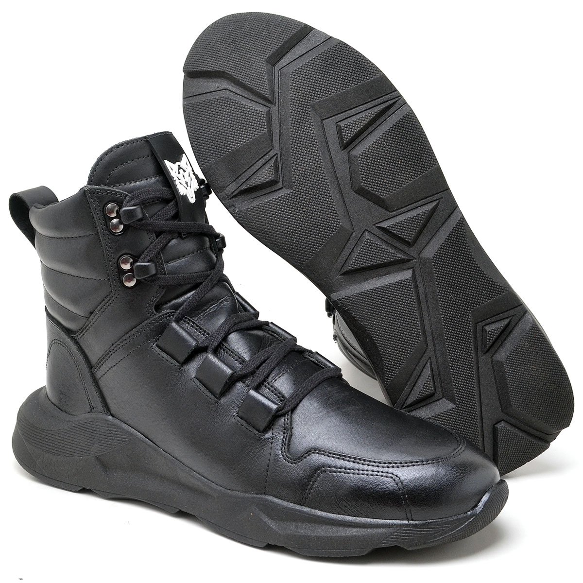 Tênis Basketball Esportivo Confortável Ranclafe Preto 2
