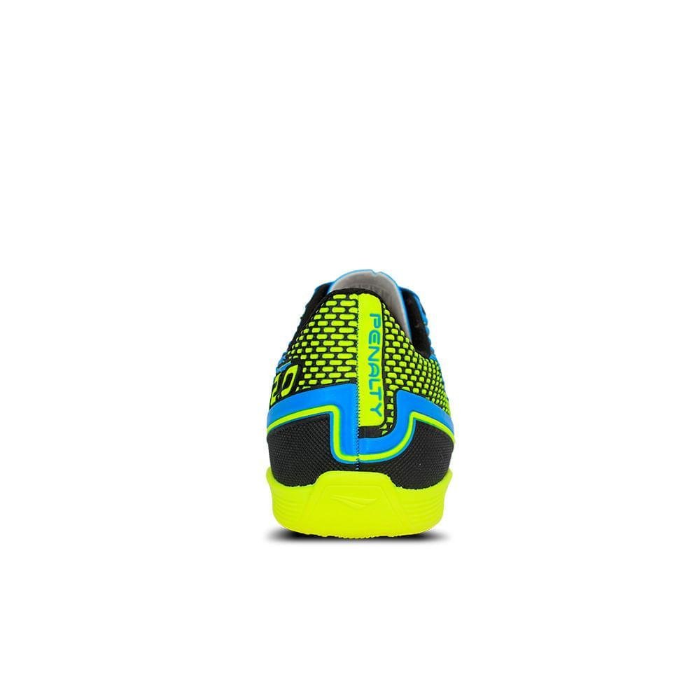 Chuteira Futsal Penalty Garra Y-2.0 Azul/Verde 5